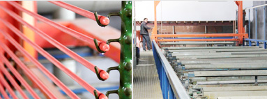 先進生產工藝保證接地極質量